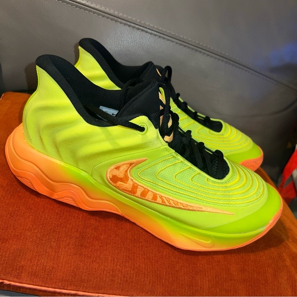 yellow giannis shoes